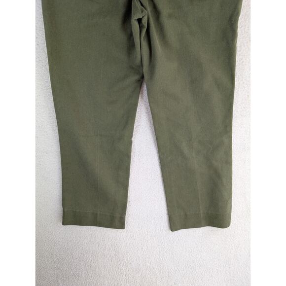 Vintage Boy Scounts BSA Cargo Pants Boys Size 10 Uniform Green Hiking Camping - Picture 12 of 16